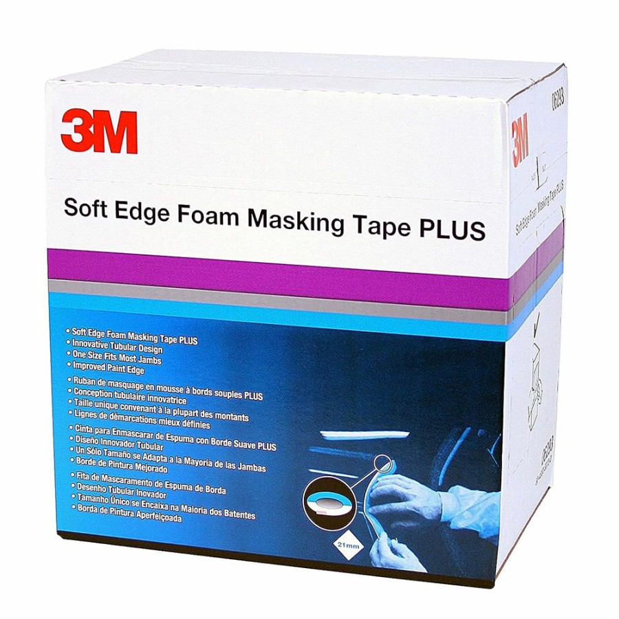 Prep & Repair 3M Other | 3M Soft Edge Foam Masking Tape Plus 50421 21Mm X 49M Door Jambs