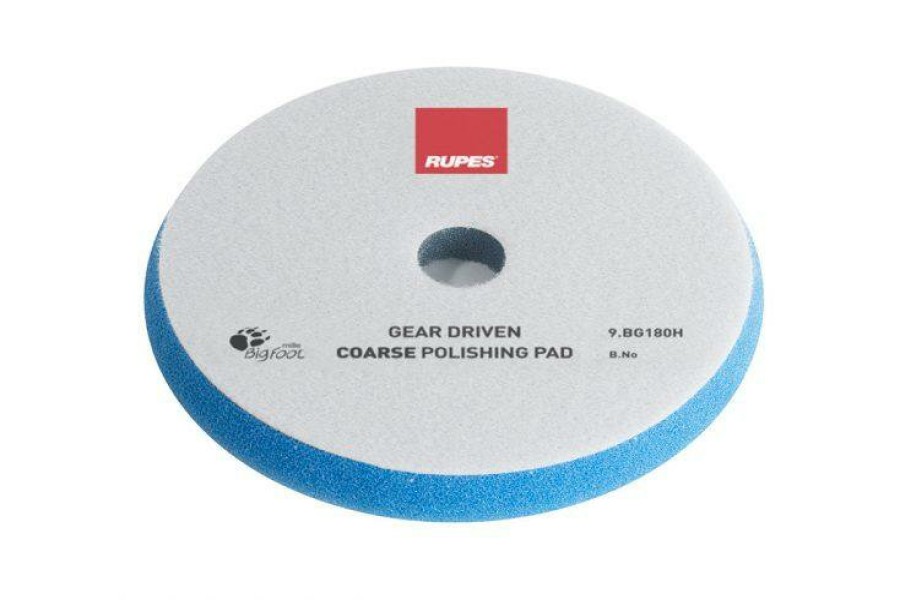 Car Care Rupes Cutting Pads | Rupes Mille Coarse Polishing Foam Pads For Gear Driven Blue 150Mm