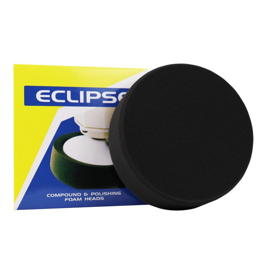 Car Care Wholesale Paint Group Polishing Pads | Eclipse 6" 150Mm Black Ultrafine Finishing Pad M14