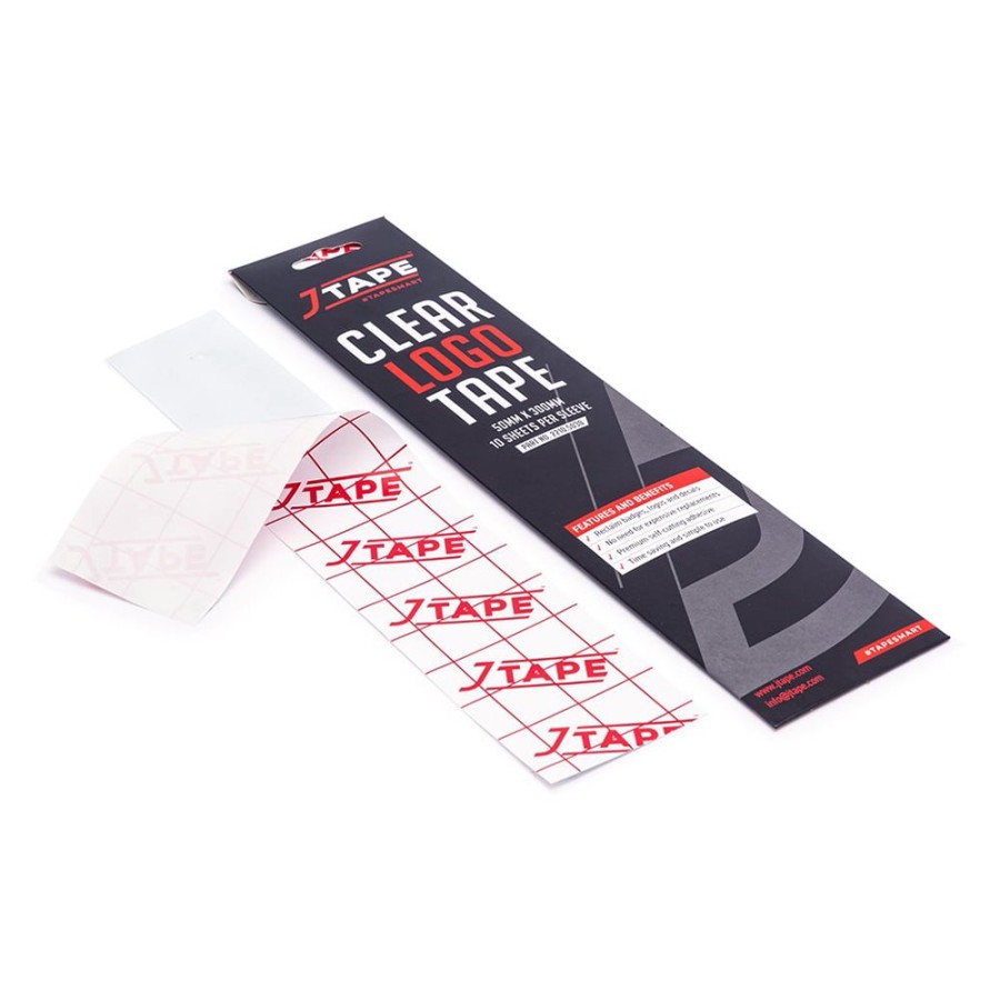 Prep & Repair JTAPE Other | J Tape Clear Logo Tape 50Mm X 300Mm Car Emblem Adhesive X 10 Sheets