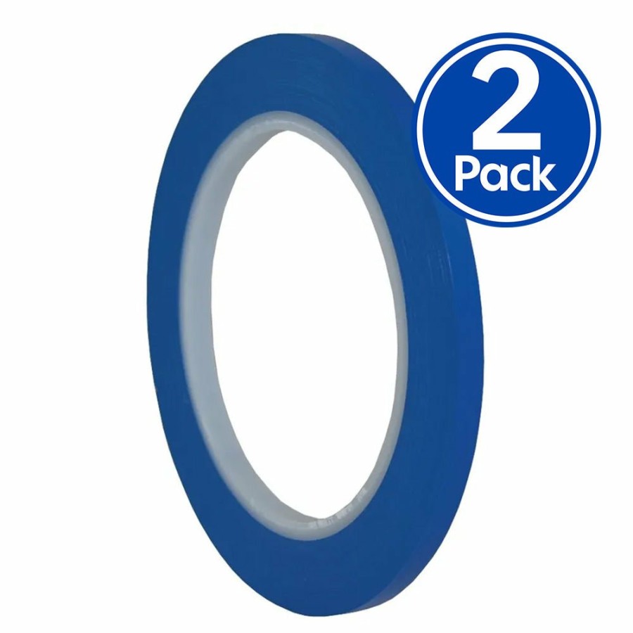 Prep & Repair Norton Fine Line Tape | Norton Blue Fine Line Tape 6Mm X 55M X 2 Pack Automotive Paint 150°C