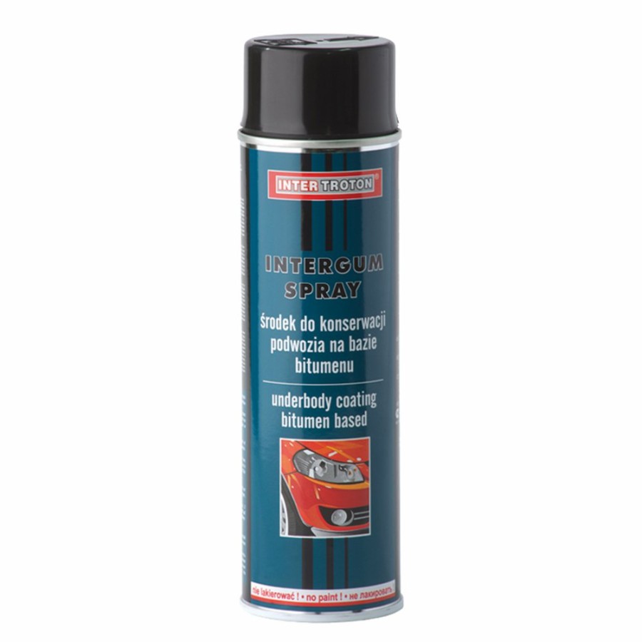 Paint Troton Chassis & Underbody | Troton Intergum Underbody Coating Bitumen Aerosol Spray 500Ml Car Auto Protect