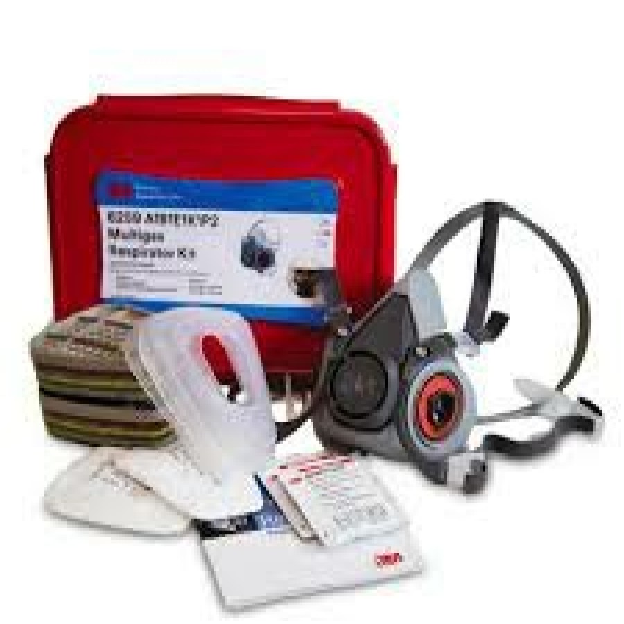 Safety 3M Respirators | 3M™ Multi-Gas Respirator Kit 6259, A1B1E1K1P2, Medium,