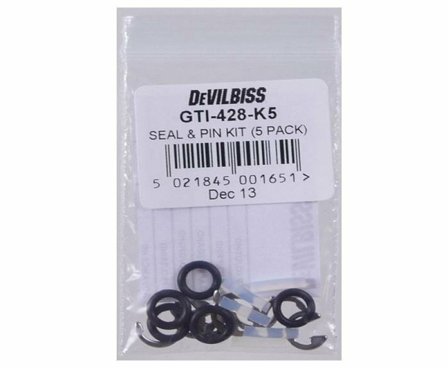 Spray Guns DeVilbiss Gaskets & Seals | Devilbiss Seal & Pin Kit 5 Pack Gti-428-K5