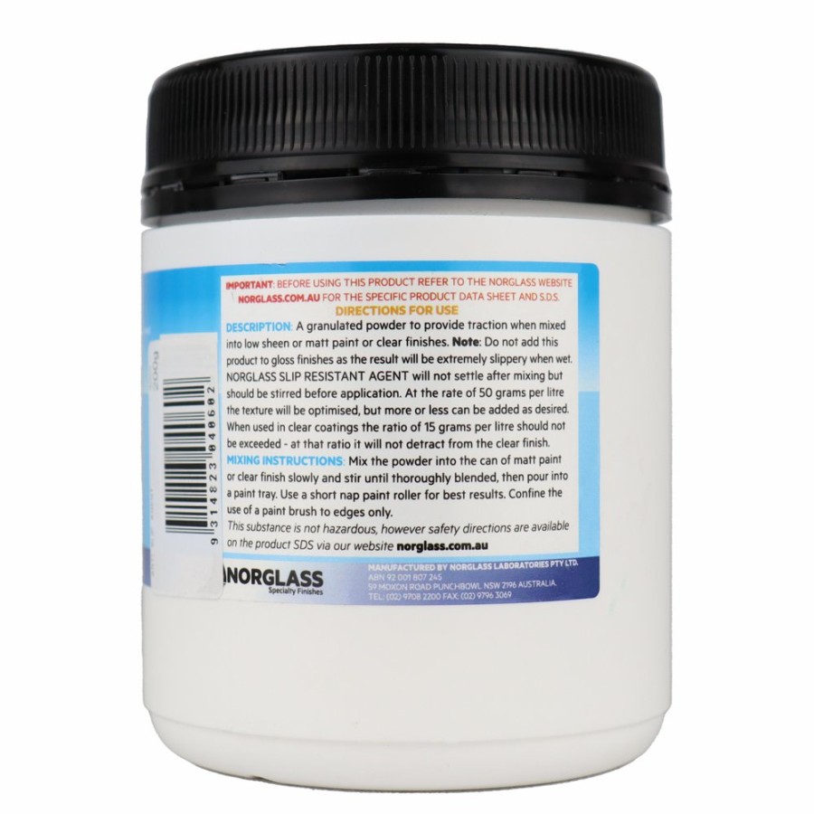 Paint Norglass Other | Norglass Slip Resistant Plastic Non-Settling White Powder Agent 200G For 4L