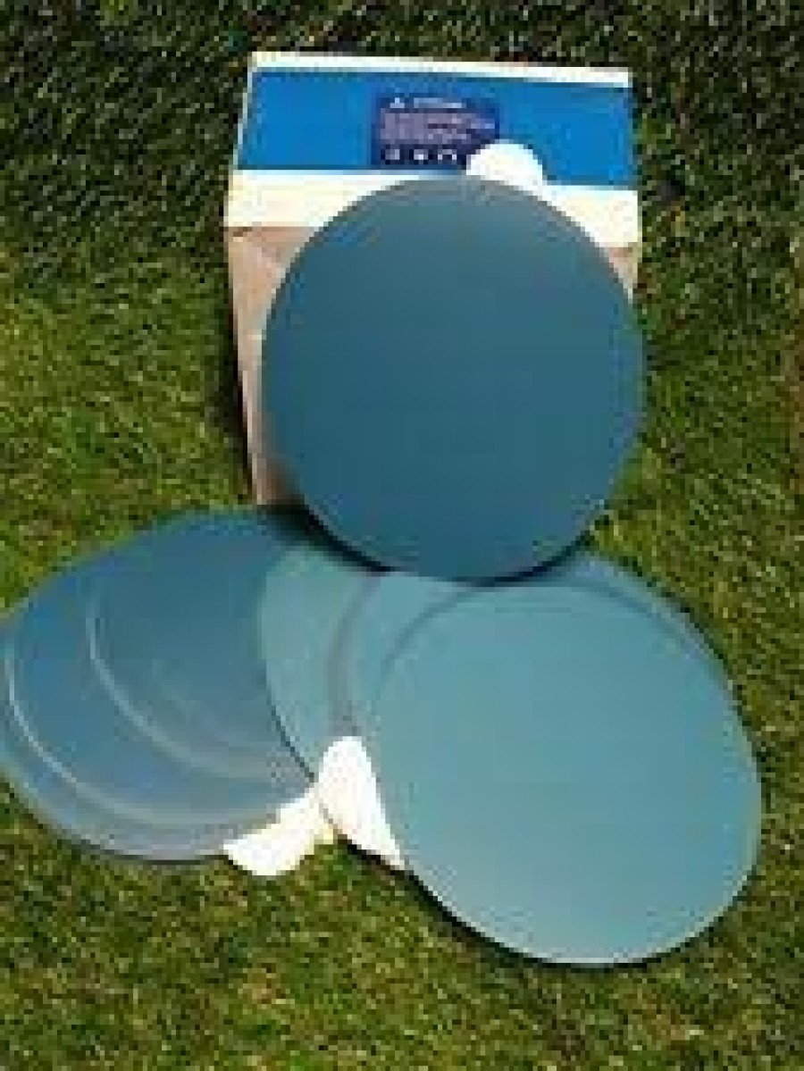 Cutting & Abrasives Revcut Discs | Revcut Blue Sanding Paper Grit P400 150Mm Stick On Film Discs Box100 Stikit