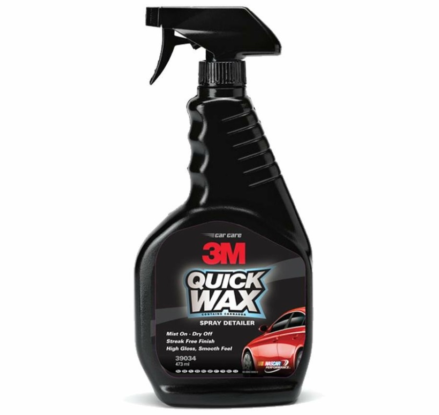 Car Care 3M Waxes | 3M Quick Wax Auto Carnauba Spray Detailer 473Ml 39034