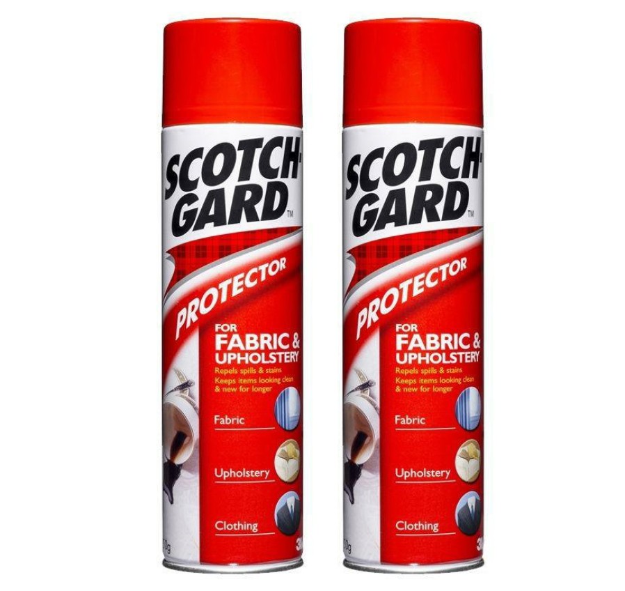 Car Care 3M Leather & Vinyl | 3M Scotchgard 2 Pack Protector For Fabric Upholstery & Clothing 350G Stain