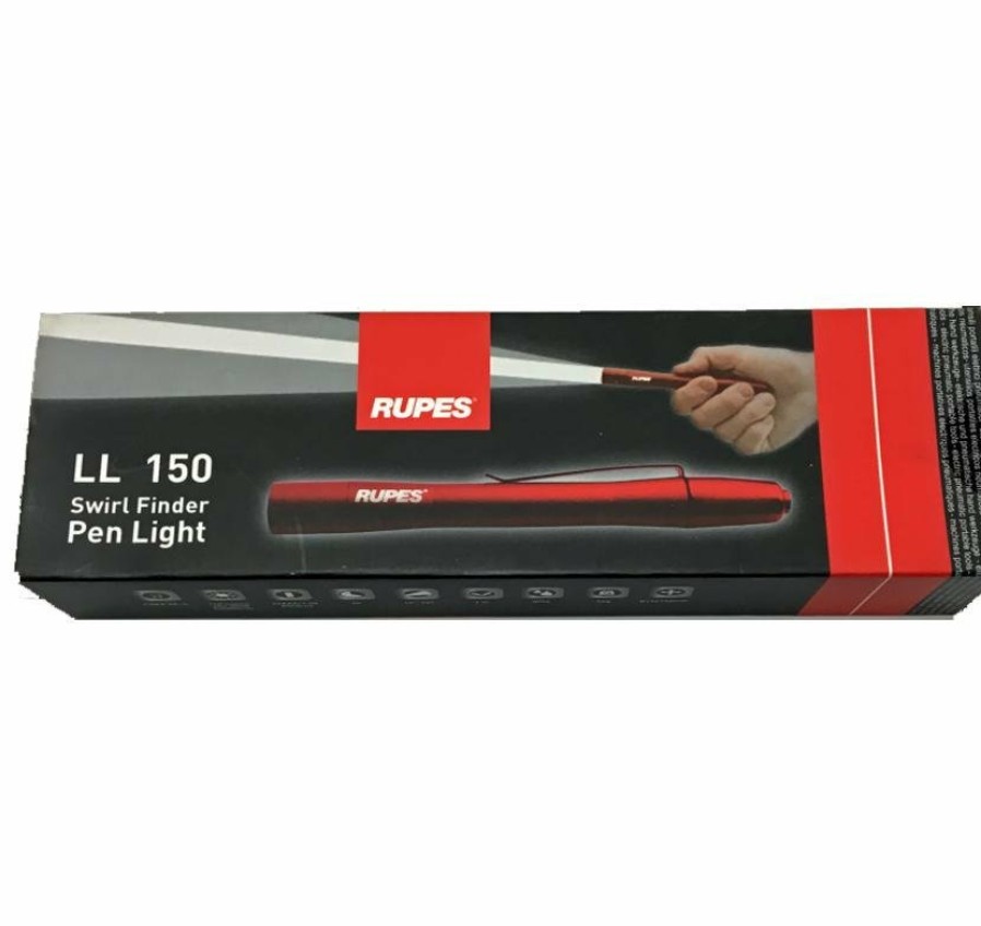 Car Care Rupes Parts & Accessories | Rupes Red Ll150 Swirl Finder Led Pen Light Paint Inspection Tool Luminous Flux