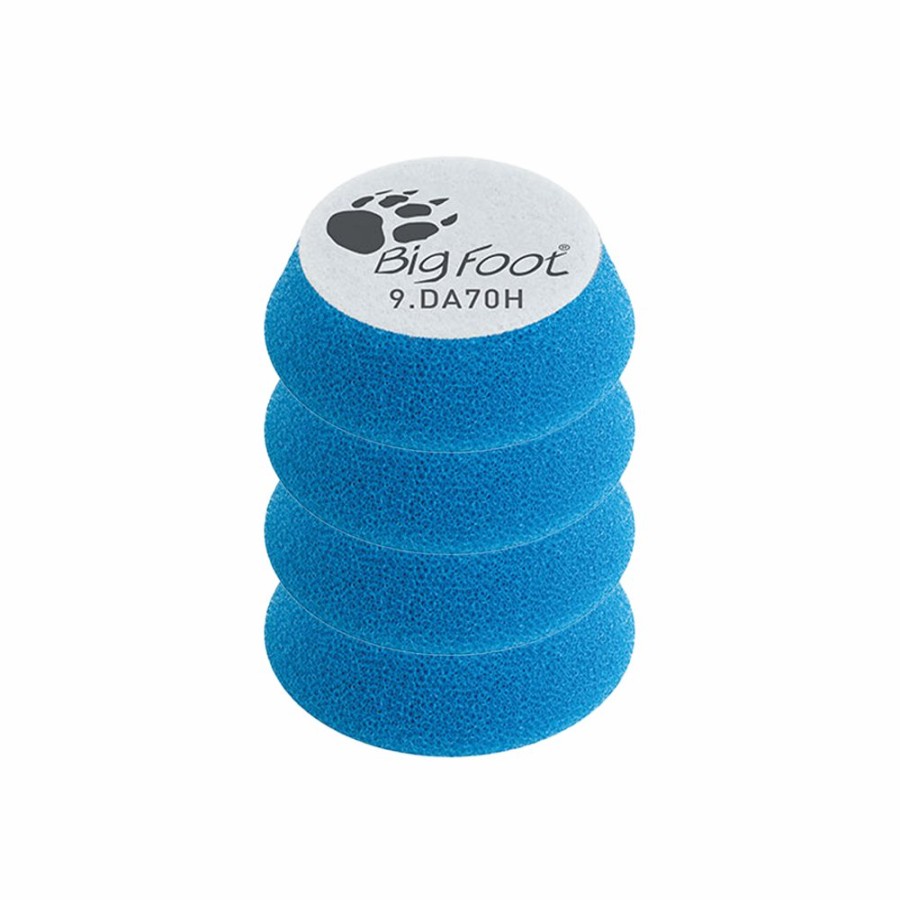 Car Care Rupes Cutting Pads | Rupes Bigfoot 70Mm Coarse Blue Foam Polishing Pad X 4 Pack 9.Da70H