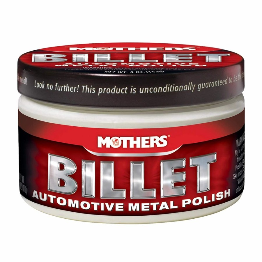 Car Care Mothers Chrome & Metal | Mothers Billet Metal Polish 113G Shine Protect 655106