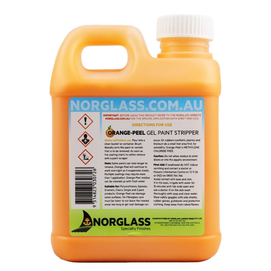 Prep & Repair Norglass | Norglass Orange Peel Water-Based Gel Paint Stripper 1L Citristrip