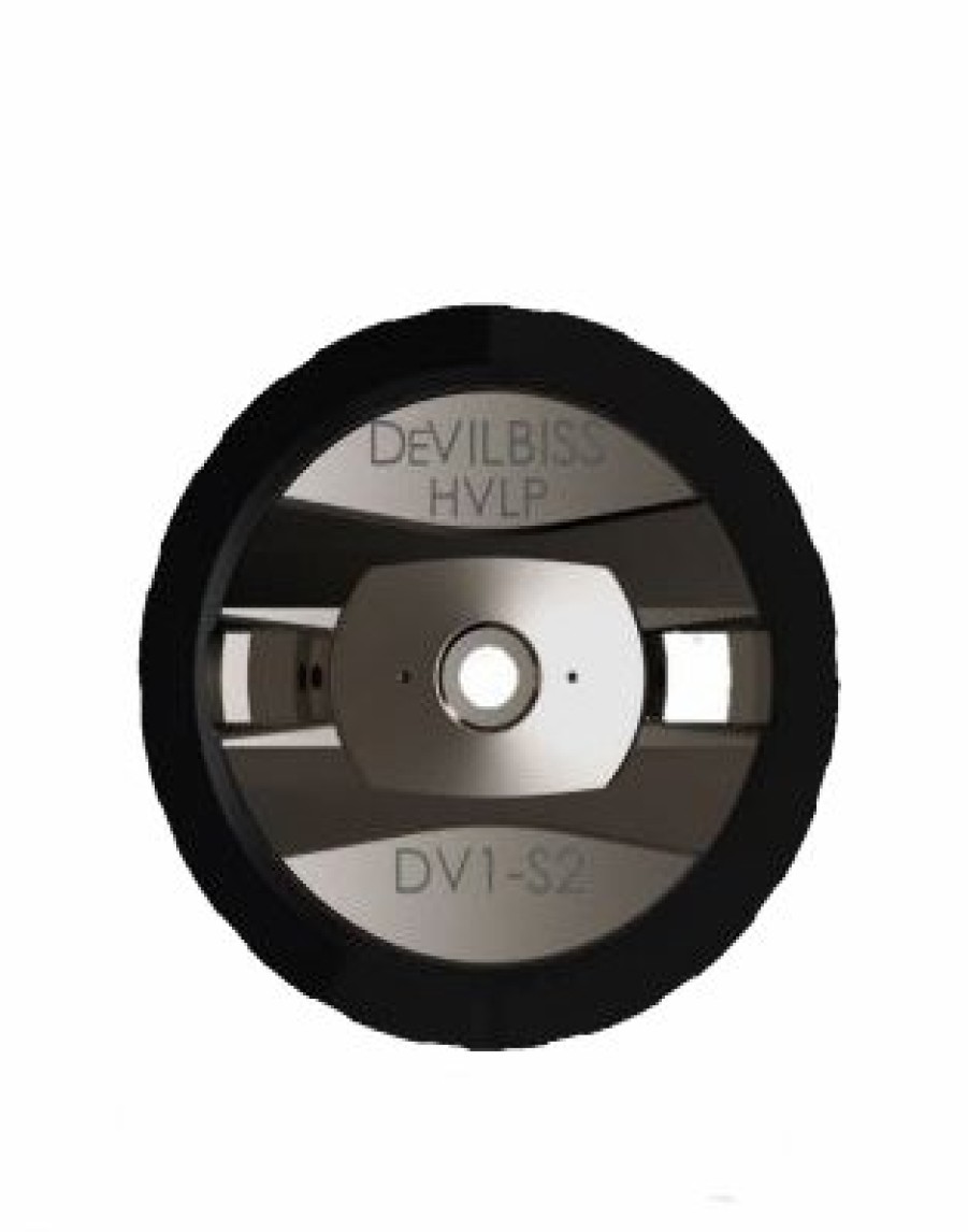 Spray Guns DeVilbiss Air Caps | Devilbiss Dv1 S Mini Touch Up Air Cap S2