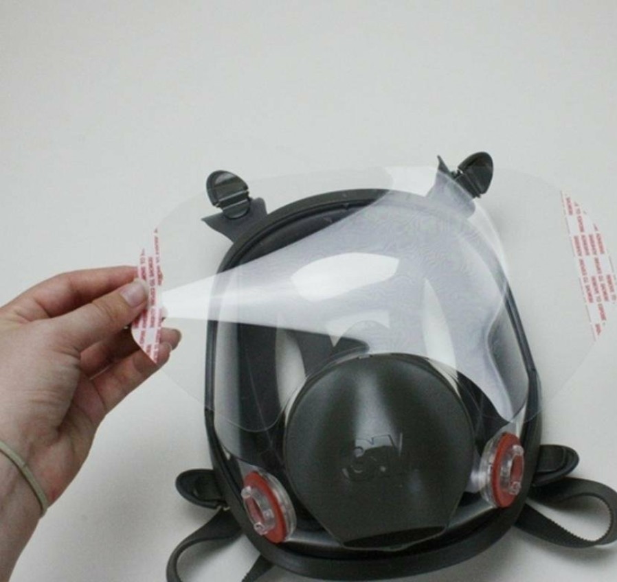 Safety 3M Accessories | 3M Face Shield 6885 Tear Off Replaceable Protective Lens Cover 6000 Series X 25