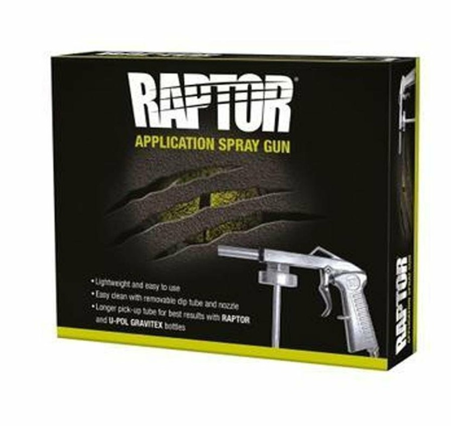 Paint U-POL Bedliner | U-Pol Raptor Lightweight Long Nozzle Bed Liner Schutz Spray Gun