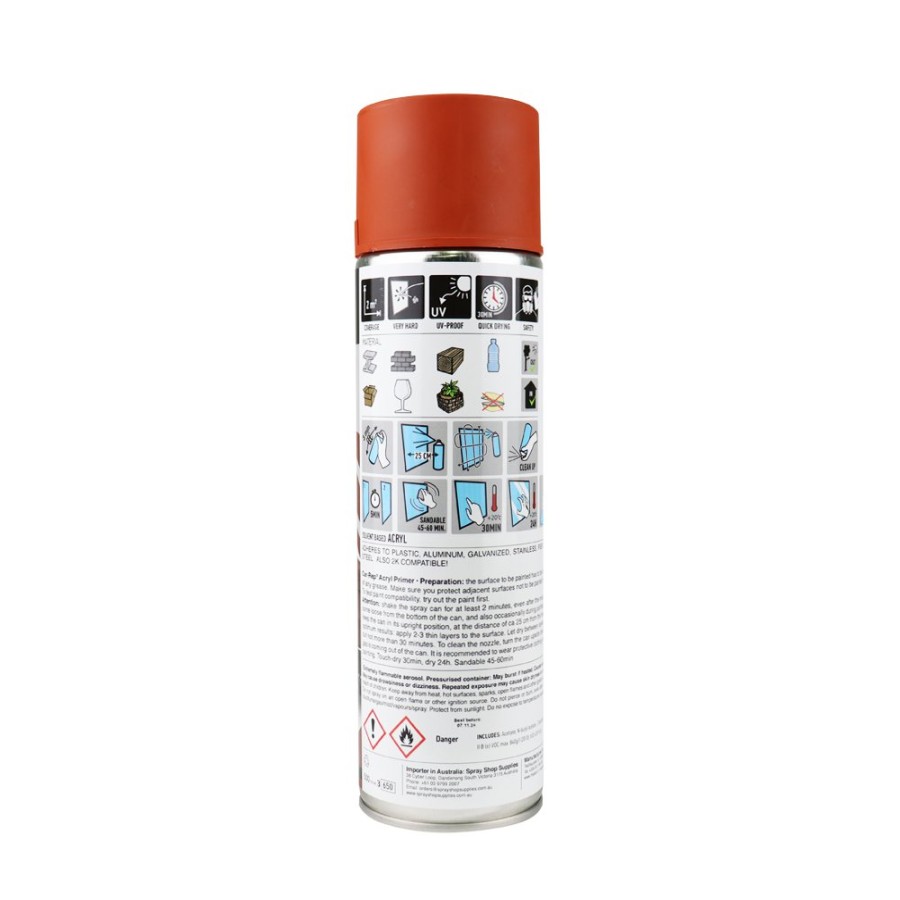 Paint Car-Rep Primers | Car-Rep Acrylic Automotive Primer 500Ml Red X 2 Pack