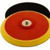 Cutting & Abrasives Velocity Hook & Loop Pads | Velocity Hook & Loop No-Hole Random Orbital Backing Pad 5" 125Mm 5/16" Thread