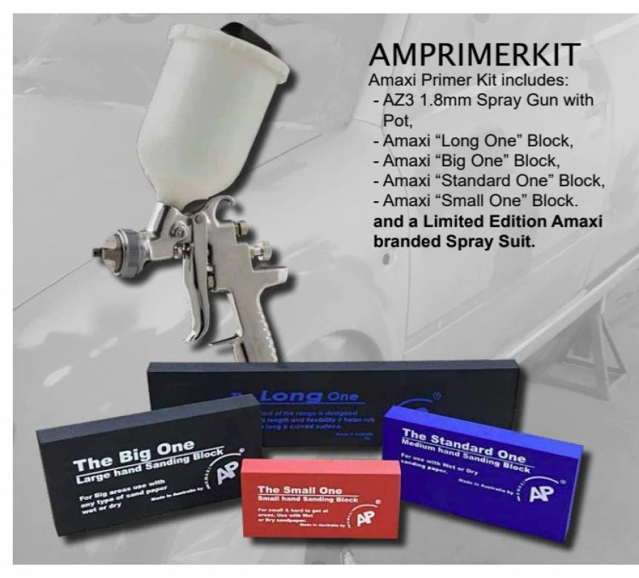 Spray Guns Anest Iwata Gravity-Fed | Amaxi Az3 Anest Iwata Block Primer Gun Kit