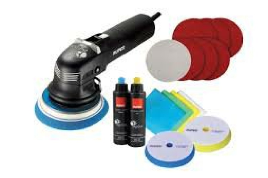 Car Care Rupes Machine Kits | Rupes Duetto Random Orbital 12Mm Polisher Standard Kit