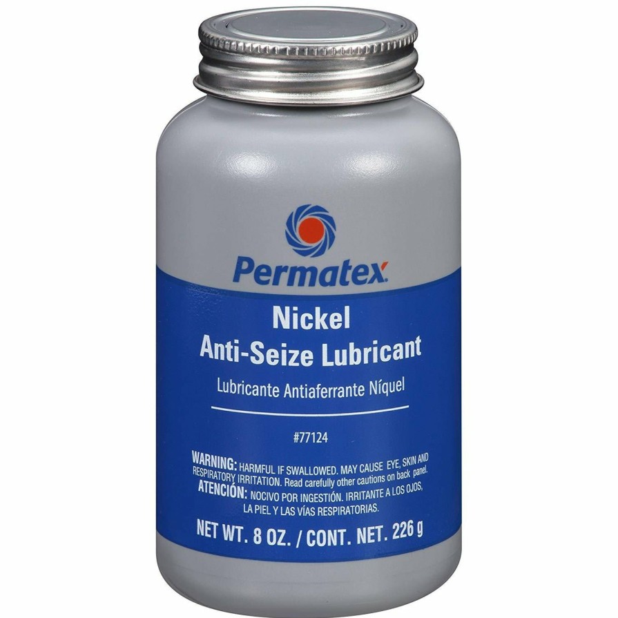 Adhesives & Sealants Permatex Lubricants | Permatex Nickel Anti Seize Lubricant Brush Bottle 227G