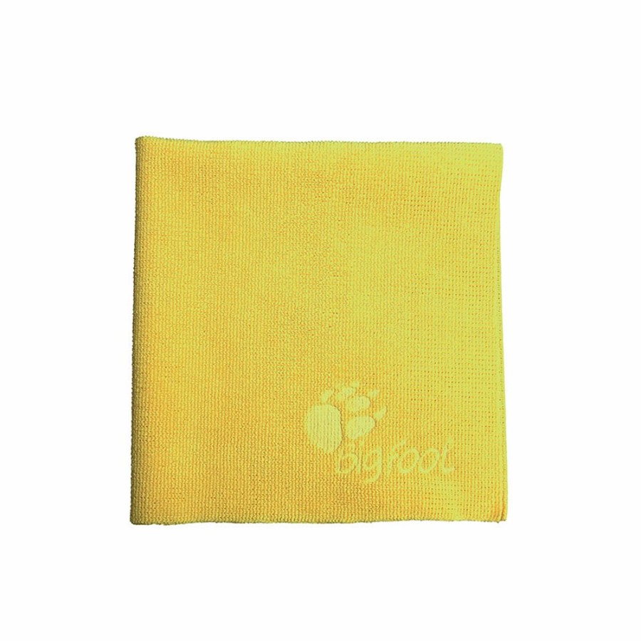 Car Care Rupes Microfibre Cloths & Towels | Rupes Premium D-A System Polishing Microfibre Towel Yellow 9.Bf9060