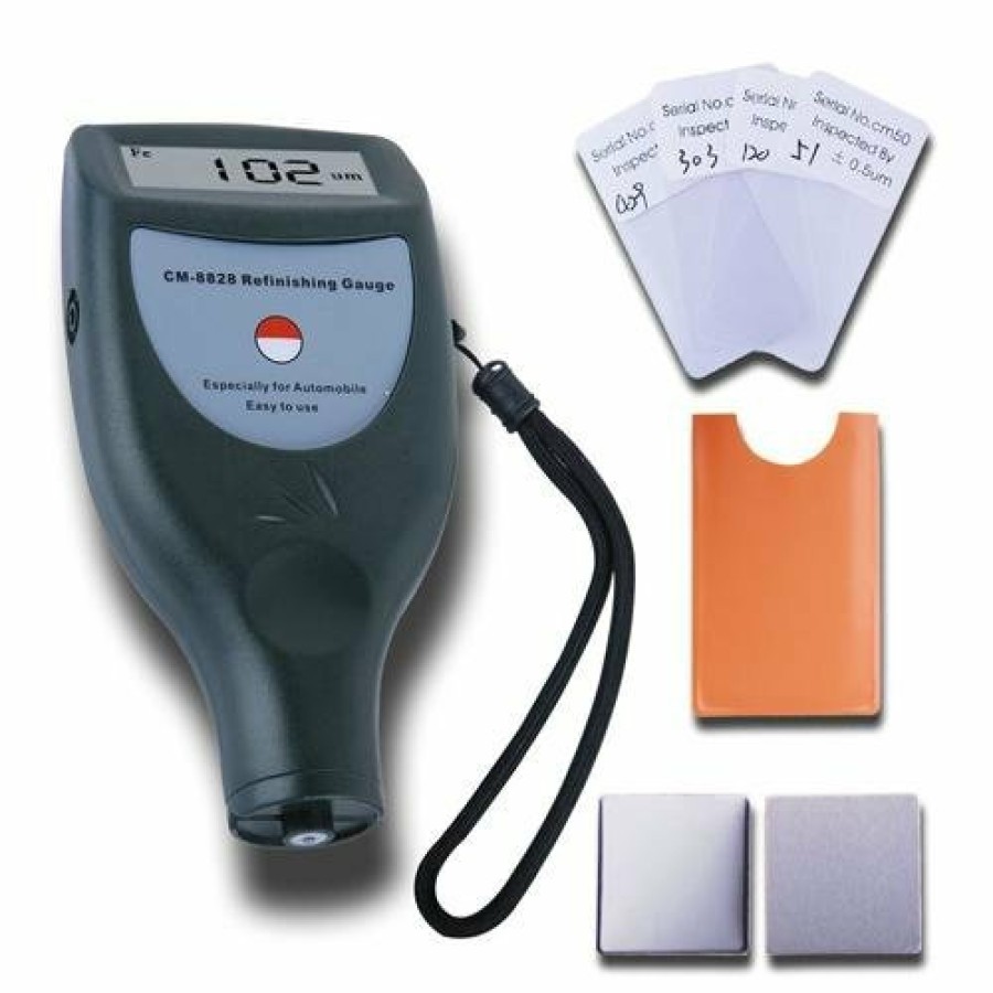 Painting Tools Wholesale Paint Group Thickness Gauges | Automotive Car Paint Coating Thickness Gauge Meter Kit 1250Um