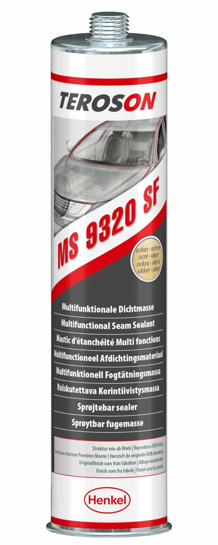 Adhesives & Sealants Teroson Seam Sealers | Teroson Ms 9320 Multi-Functional Seam Sealant Adhesive Polymer Ochre 300Ml