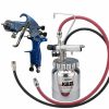 Spray Guns Devilbiss Pressure Pot | Devilbiss Kbii Stainless Pot C-Spray Professional Spray Gun Pressure Kit 1.0Mm