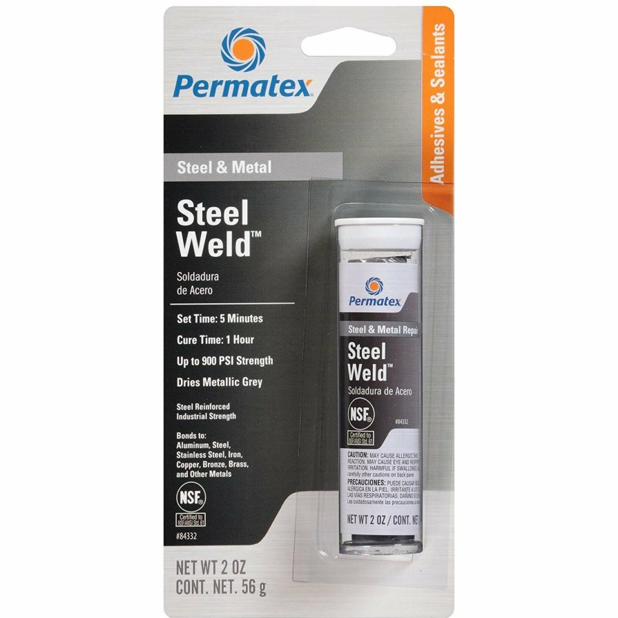 Prep & Repair Permatex Glaze & Putty | Permatex Steel Weld Epoxy Putty 56G