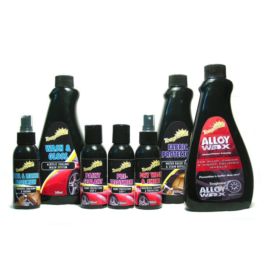 Cleaning Toughseal Interior Cleaners | Toughseal Paintwork Protection System Wash Shine Shampoo Fabric Vinyl Leather