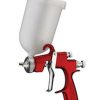 Spray Guns Star Gravity-Fed | Star V3 Pro 1000 Red Spray Painting Side Mount Gravity Gun 1.3Mm