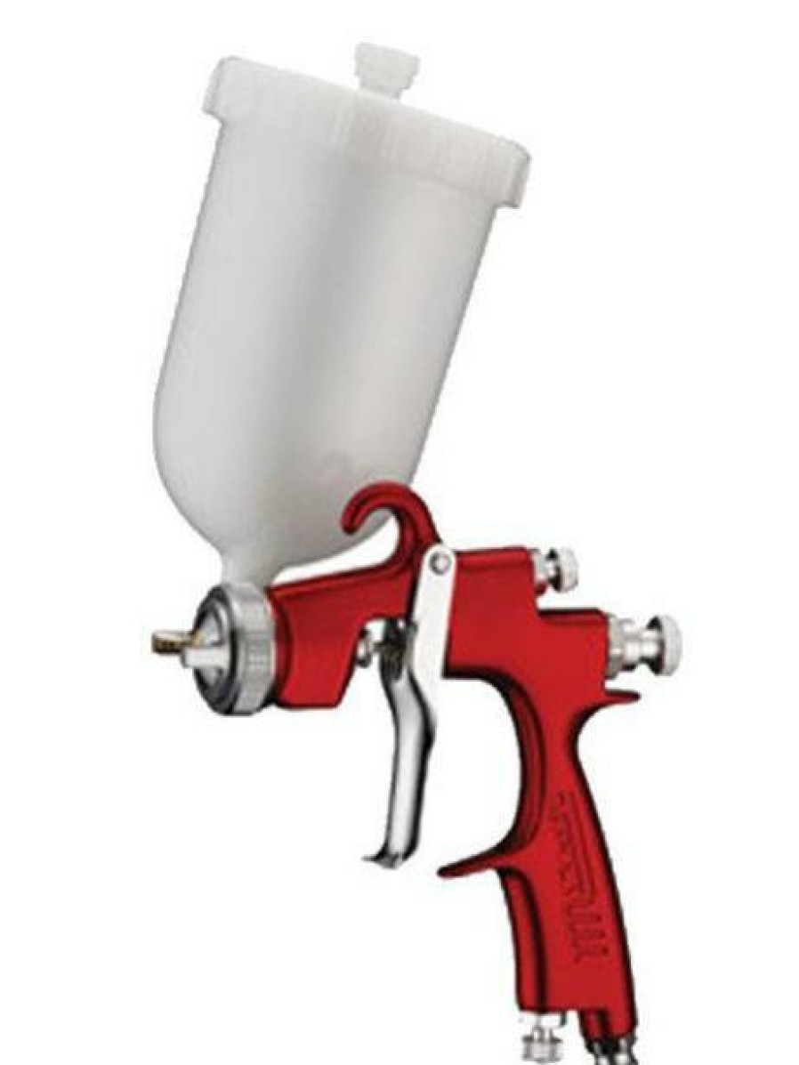 Spray Guns Star Gravity-Fed | Star V3 Pro 1000 Red Spray Painting Side Mount Gravity Gun 1.3Mm