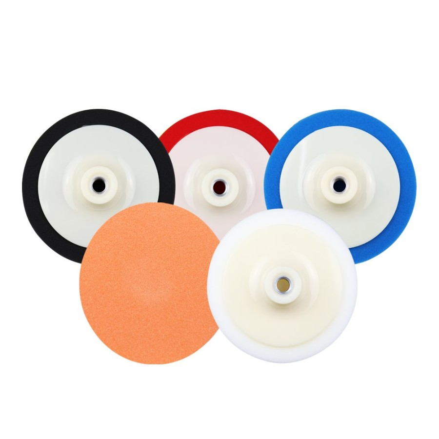 Car Care Wholesale Paint Group Polishing Pads | Eclipse 6" 150Mm Coarse - Ultrafine Buffing Set M14 X 5 Pack