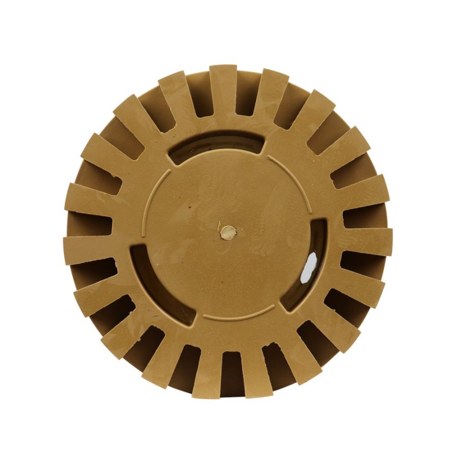 Cutting & Abrasives SAR | Sar Caramel Tractor Erasor Wheel 4" With Drill Arbour