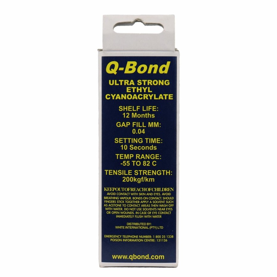 Adhesives & Sealants Q-Bond Tube Adhesives | Q-Bond Super Glue Ultra Strong Quick Bond Adhesive Ethyl Cyanoacrylate