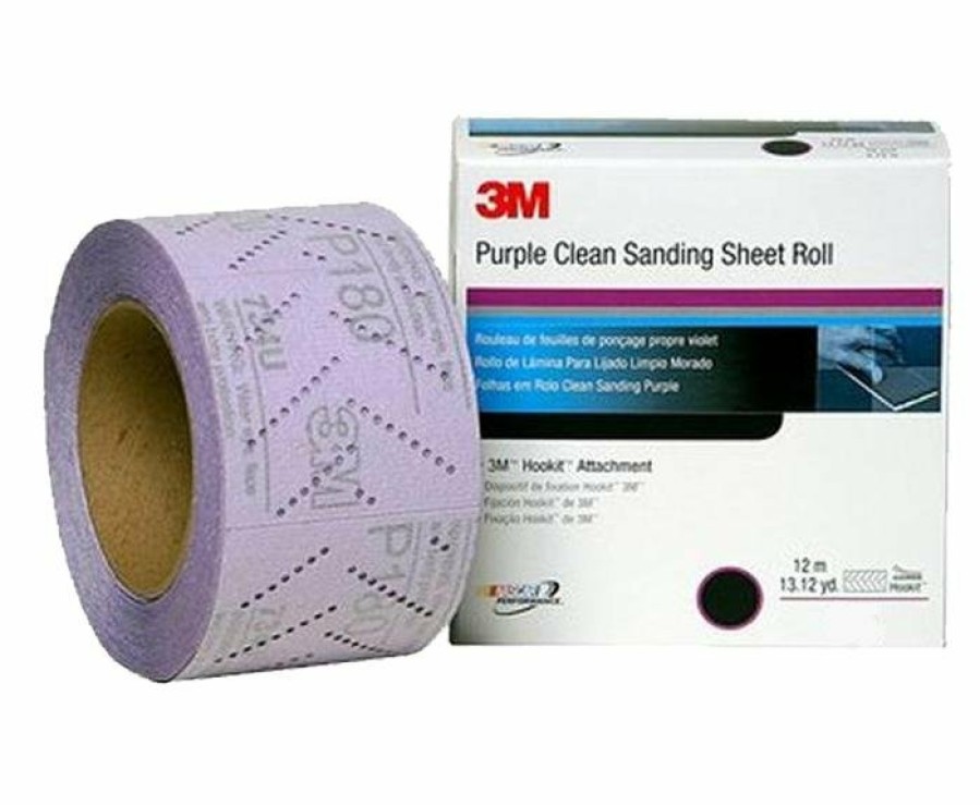 Cutting & Abrasives 3M Rolls | 3M 34466 Hookit Cubitron Sanding Sheet 180 Grit 12M X 115Mm