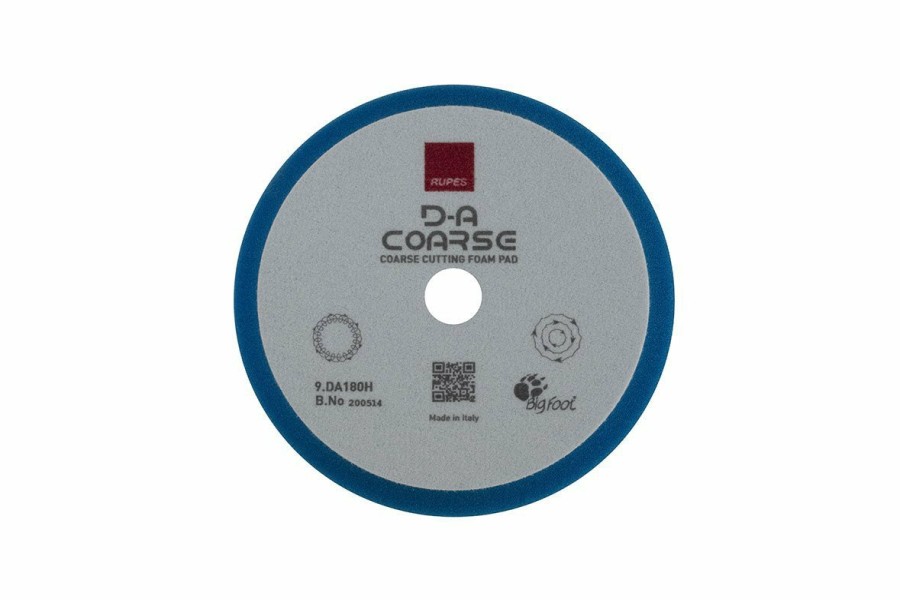 Car Care Rupes Cutting Pads | Rupes High Performance Coarse Cutting Foam Pad – D-A Coarse 100Mm