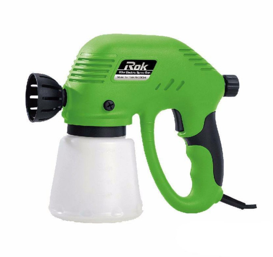 Spray Guns Rok Airless | Rok Electric Paint Airless Sprayer 80W Paint Spray Gun Flow Control 2Yr Warranty