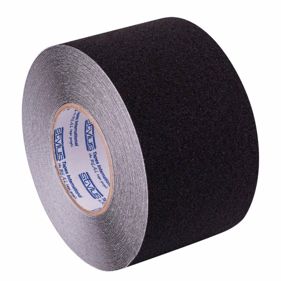 Prep & Repair Stylus Other | Stylus Anti-Slip Tape Black 100Mm X 18.2M Non-Skid Deck Walkway Safety Antislip