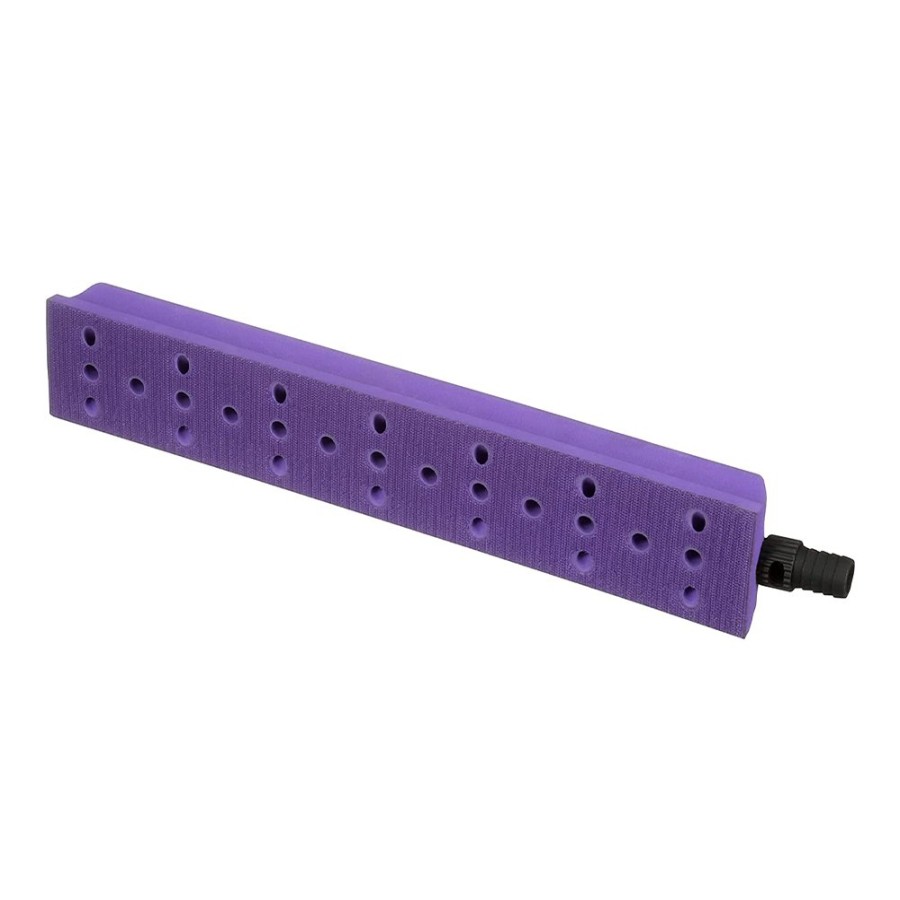 Cutting & Abrasives 3M Block Sanders | 3M 35828 Hookit Flexible Sanding Block 406 X 67Mm Dust Free Vacuum Purple