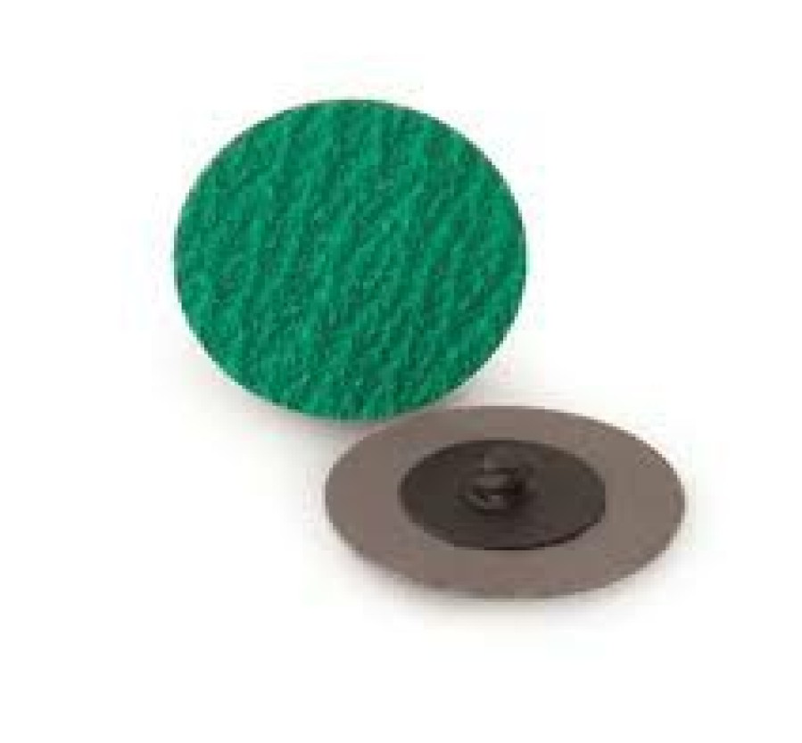 Cutting & Abrasives Abrasiflex | Bibielle Q/C Zirconium Sanding Discs 51Mm Z36 Grit Bx100 Roloc Style 50Mm 2Inch