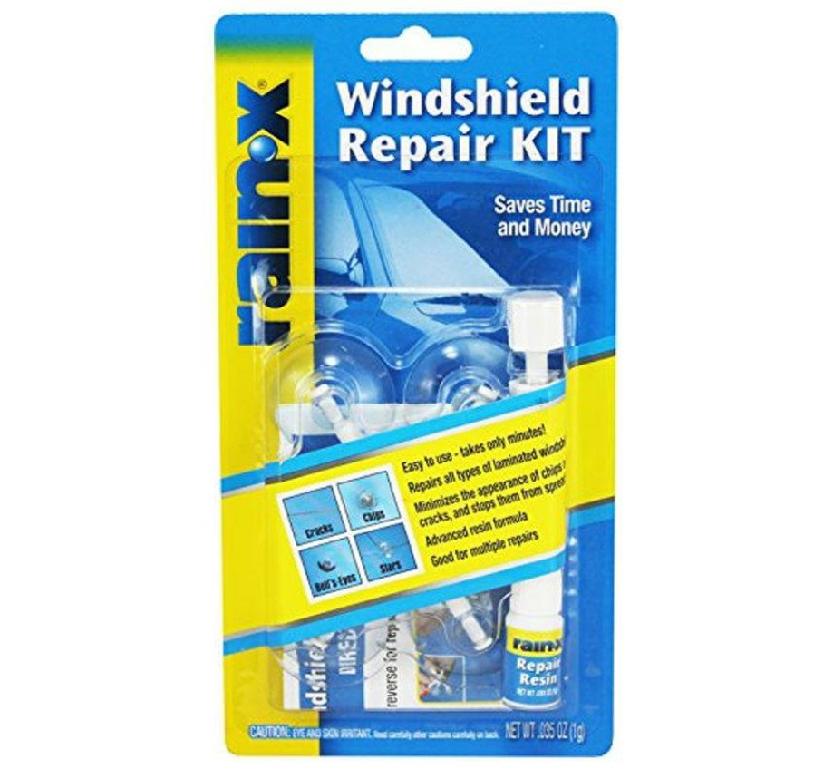 Car Care Rain X Windscreen & Glass | Rain-X Fix A Windshield Windscreen Chip Crack Repair Kit Diy Car Bus Bike Boat