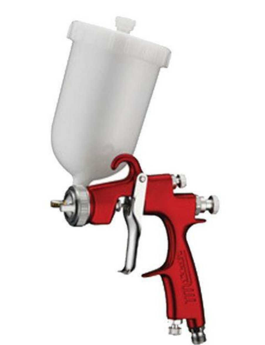 Spray Guns Star Gravity-Fed | Star V3 Pro 1000 Red Spray Painting Side Mount Gravity Gun 1.5Mm