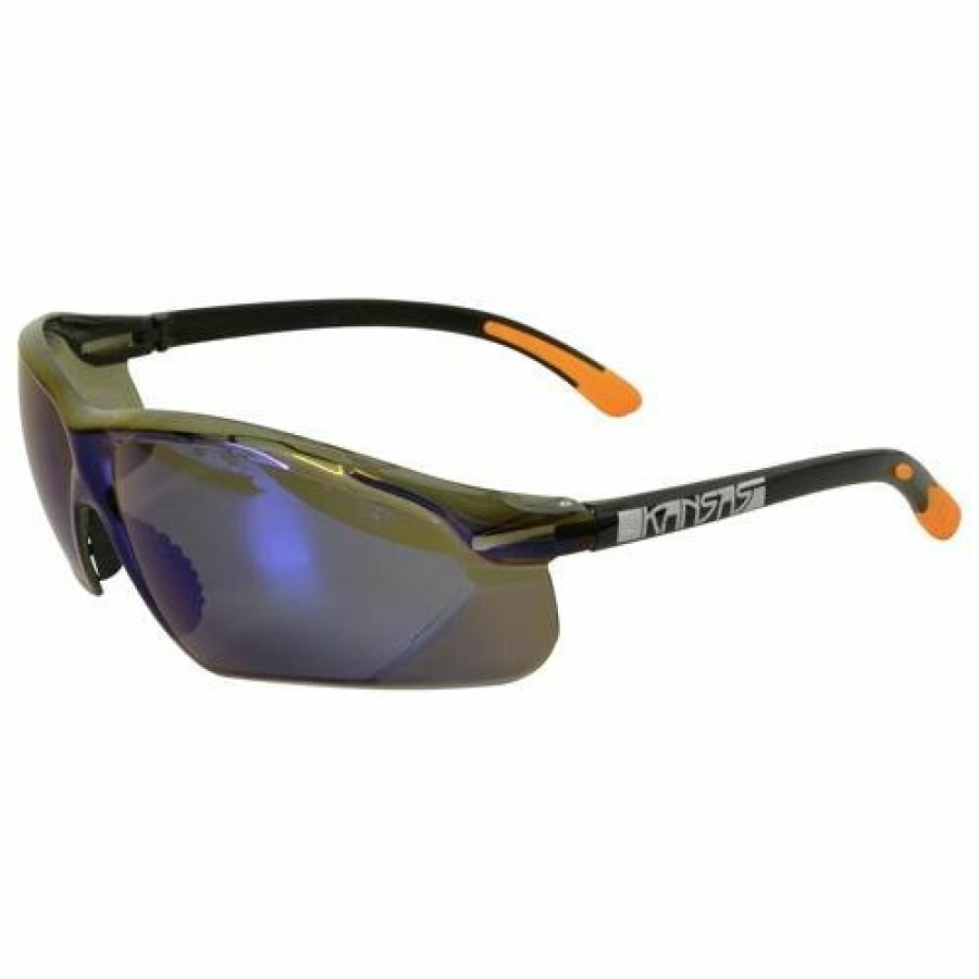 Safety Maxisafe Safety Glasses | Maxisafe Kansas Safety Glasses As/Nzs1337 Anti Scratch Fog Coating Blue Mirror