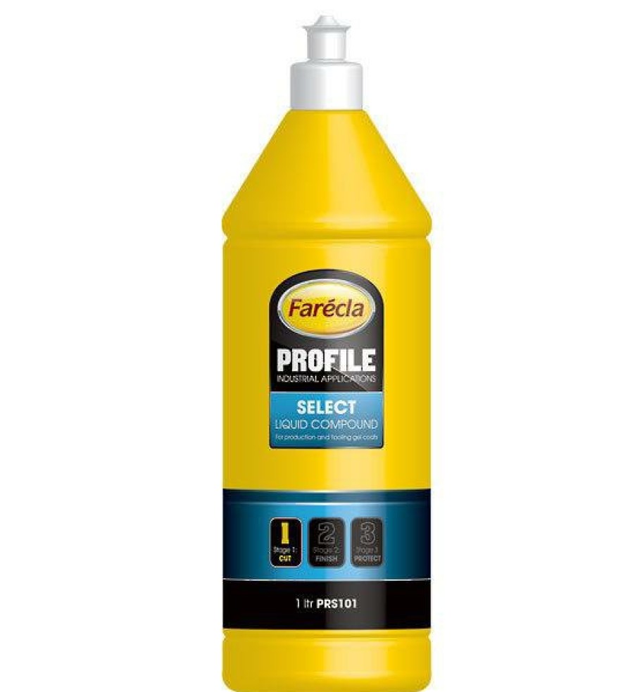 Boat Care Farecla Cutting Compounds | Farecla Profile Select Liquid Compound Gel Coats 1L