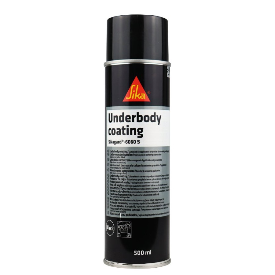 Paint Sika Chassis & Underbody | Sika Sikagard 6060S Bitumen-Based Underbody Coating 500Ml Black