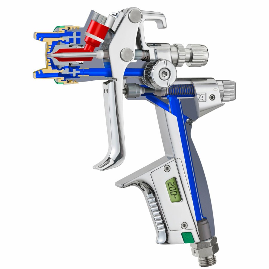 Spray Guns SATA Gravity-Fed | Satajet® 4000 B Hvlp (Digital) 1.3 With 600Ml Pot Spraygun