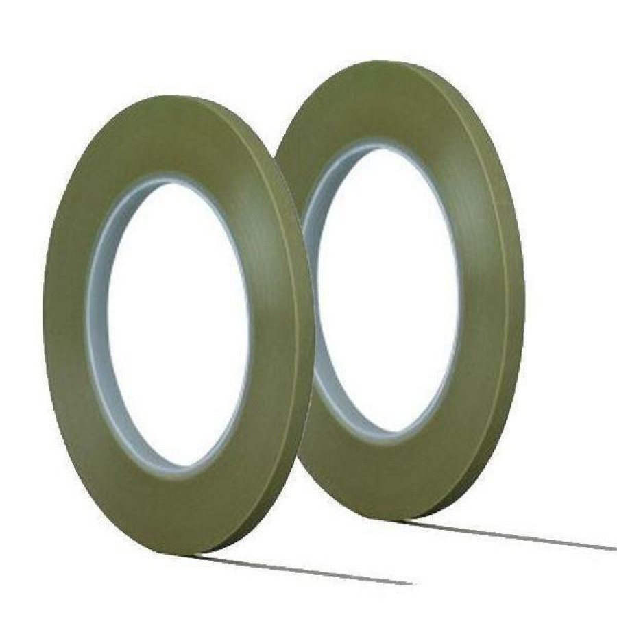 Prep & Repair 3M Fine Line Tape | 3M Scotch Fine Line Tape 218 Green 1/2 Inch Width 12.7 Mm 06303 - 2 Pack