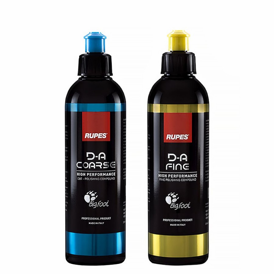 Car Care Rupes Polishes | Rupes Bigfoot Da High Performance Cutting & Polishing Compound Kit 250Ml X 2 Pack