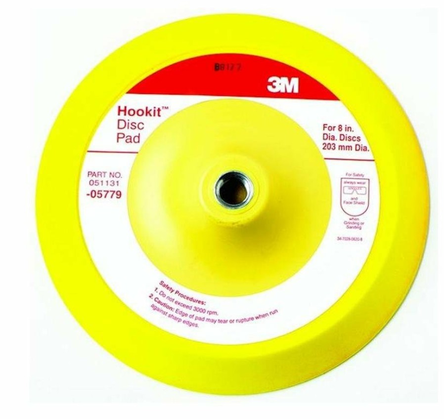 Cutting & Abrasives 3M Grinder Pads | 3M 05779 Hookit Abrasive Disc Pad 3000 Max Rpm 203Mm Diameter